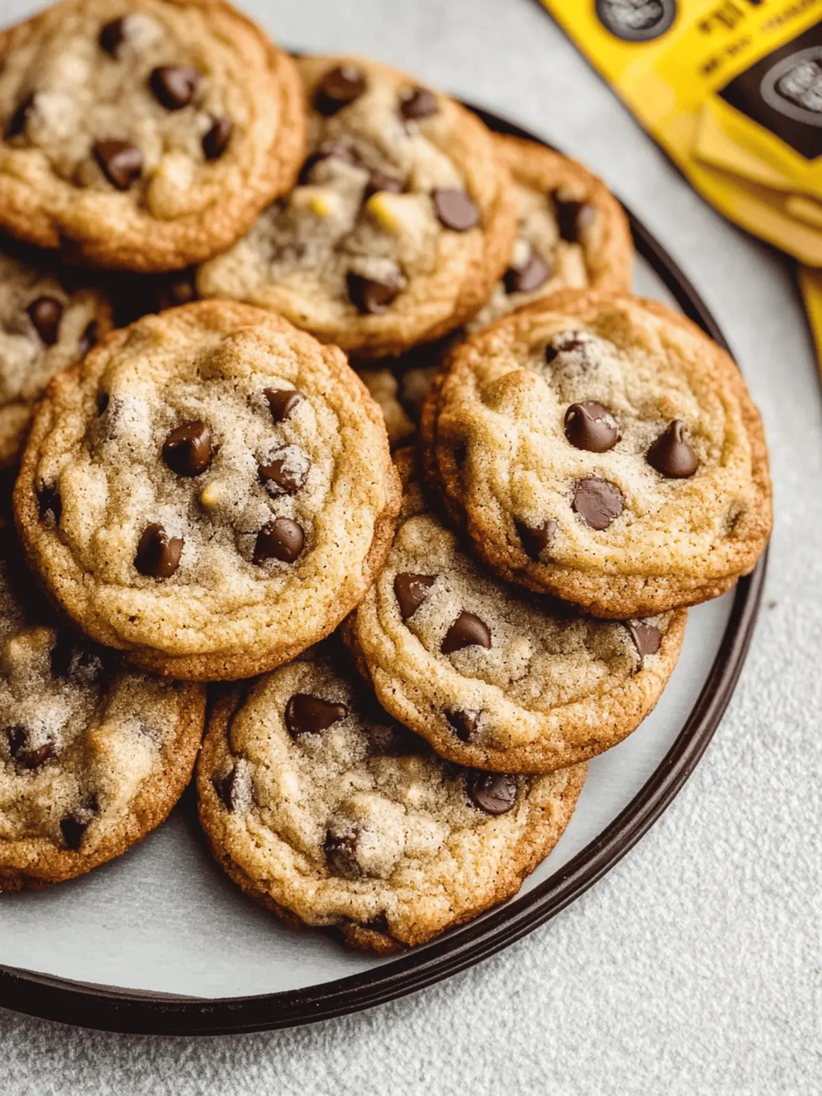 Nostalgic Toll House Chocolate Chip Cookies