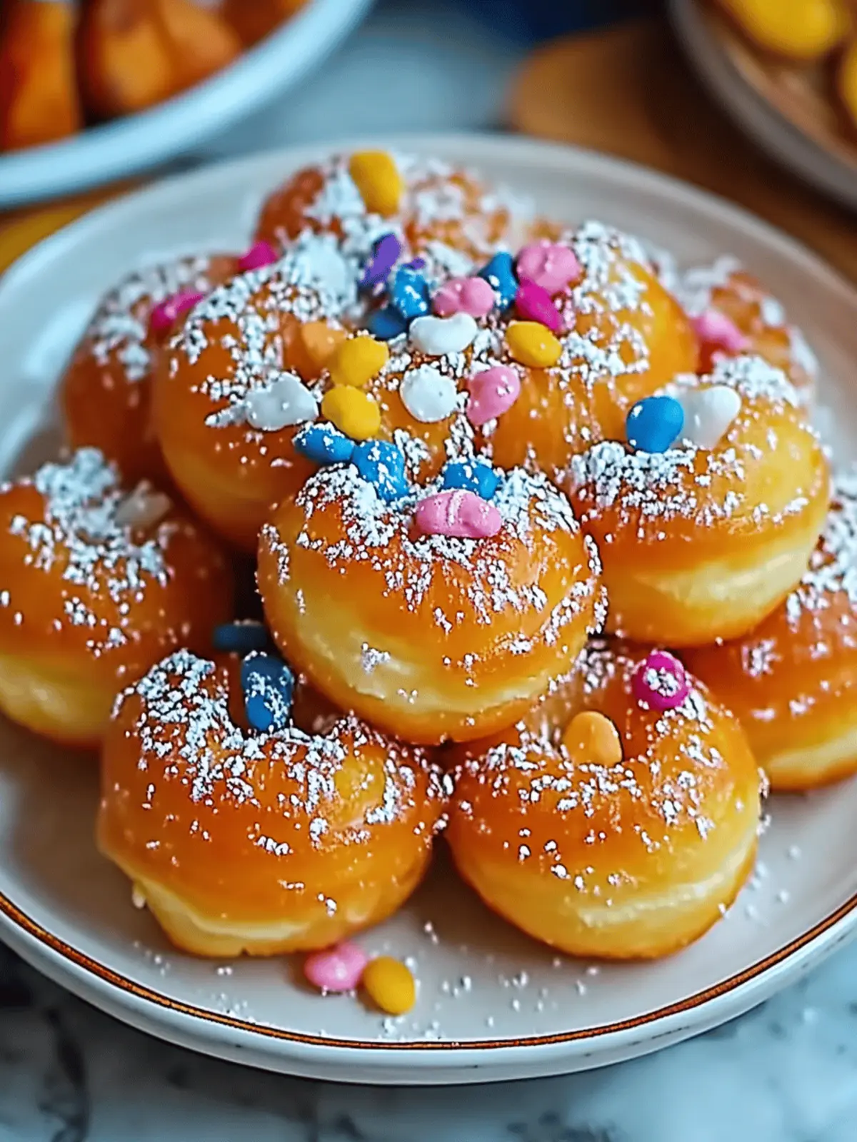 Funnel Cake Donut