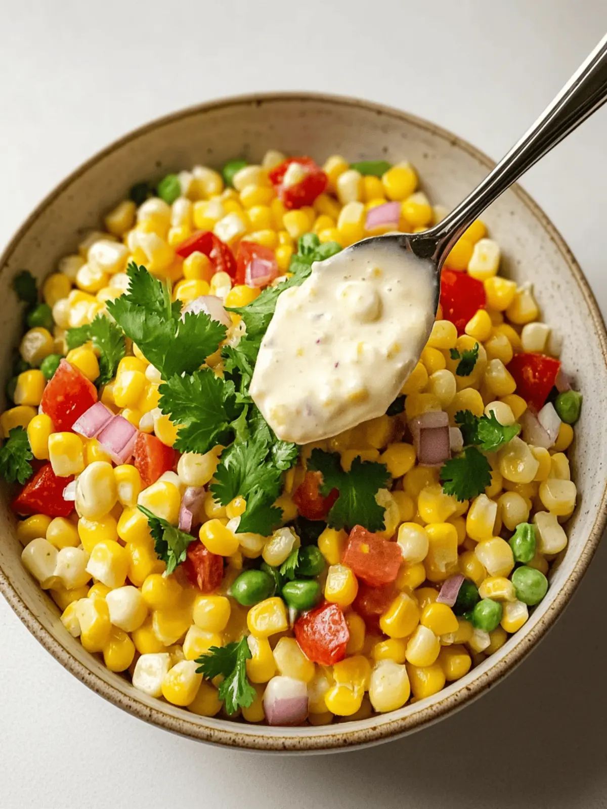 Creamy Frito Corn Salad
