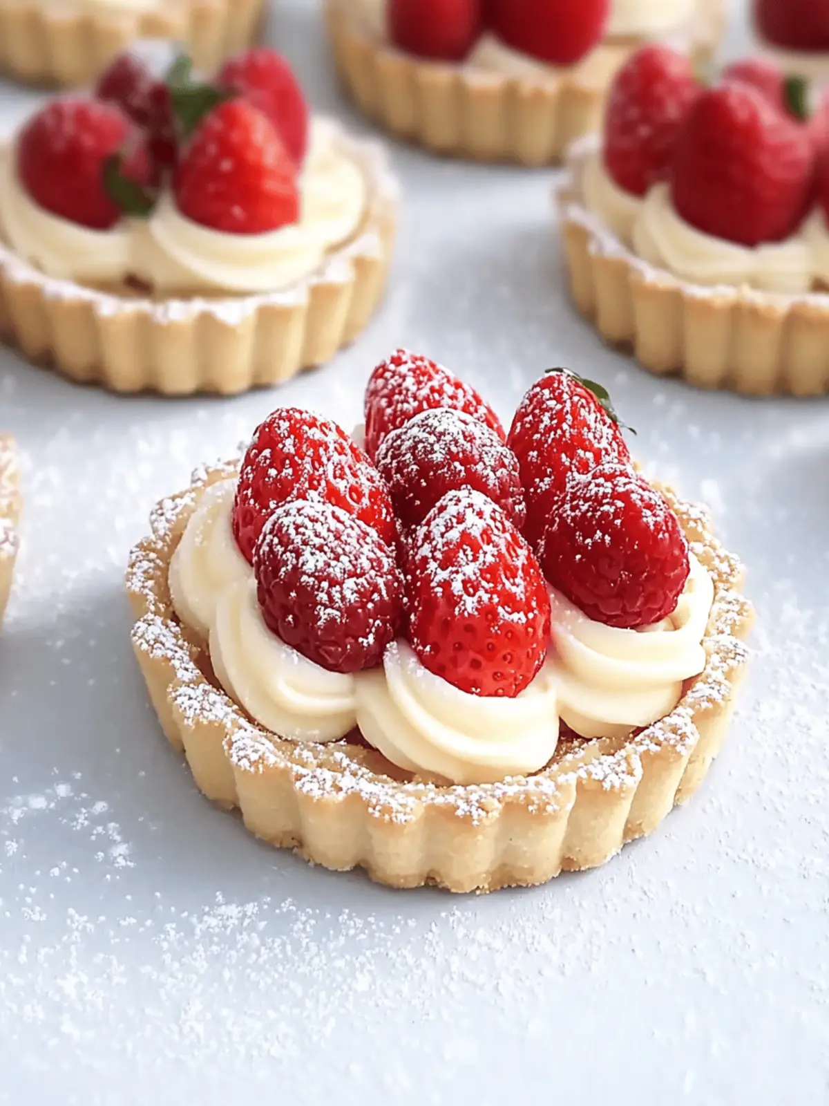 Rich White Chocolate Mousse Tart