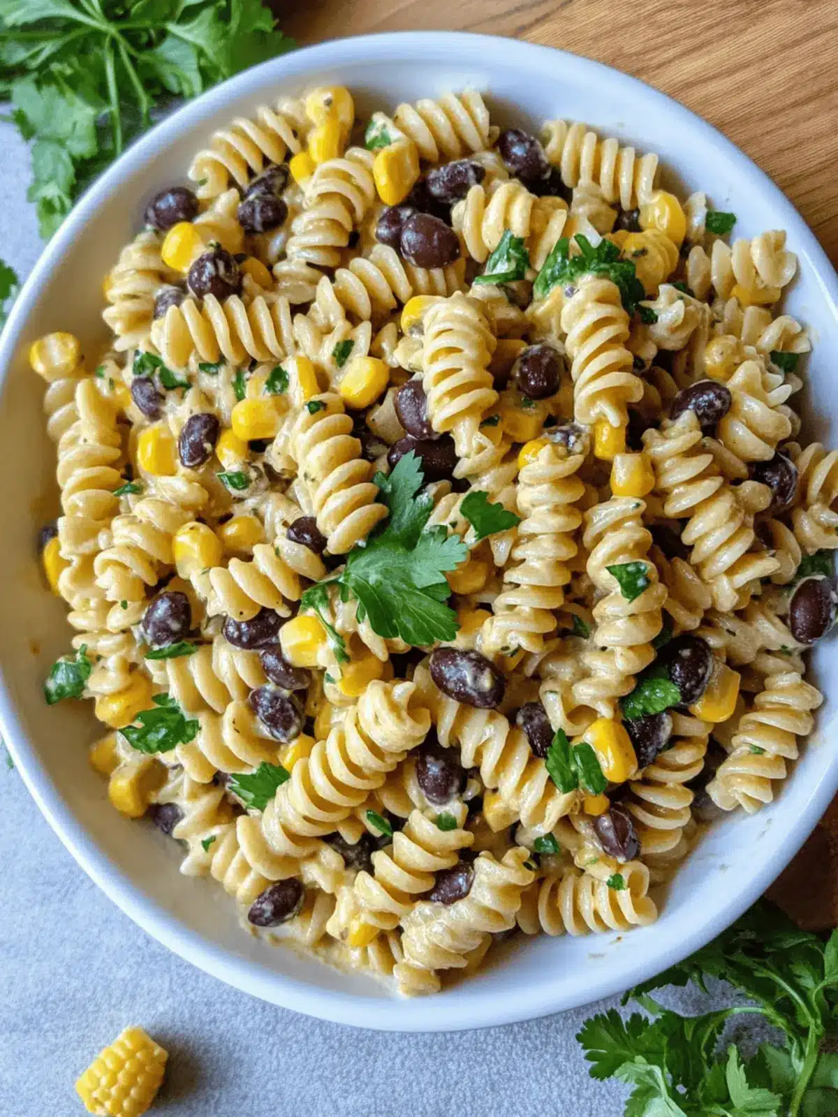 Black Bean and Corn Pasta Salad