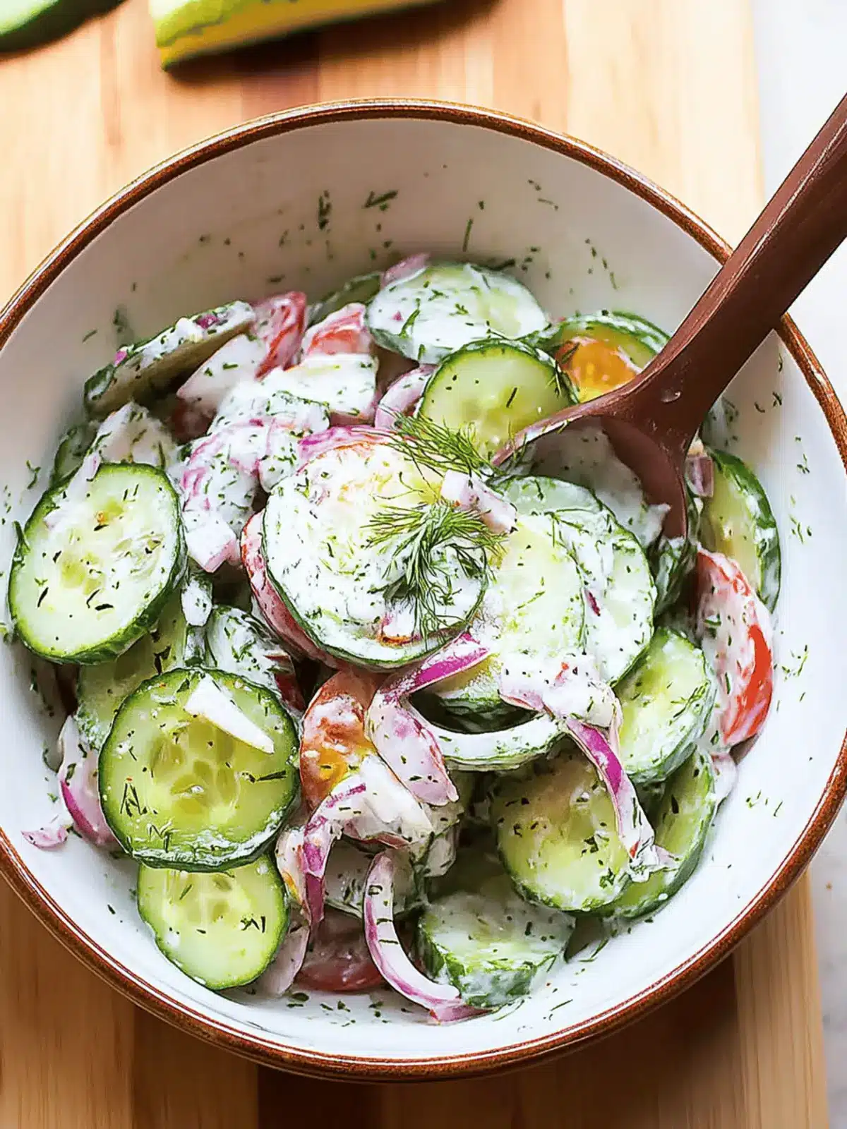 Greek Cucumber Salad