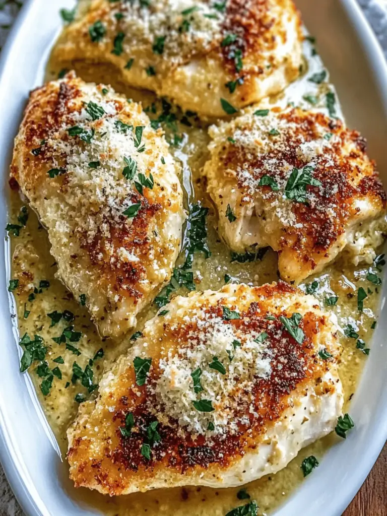 Garlic Parmesan Chicken Bake