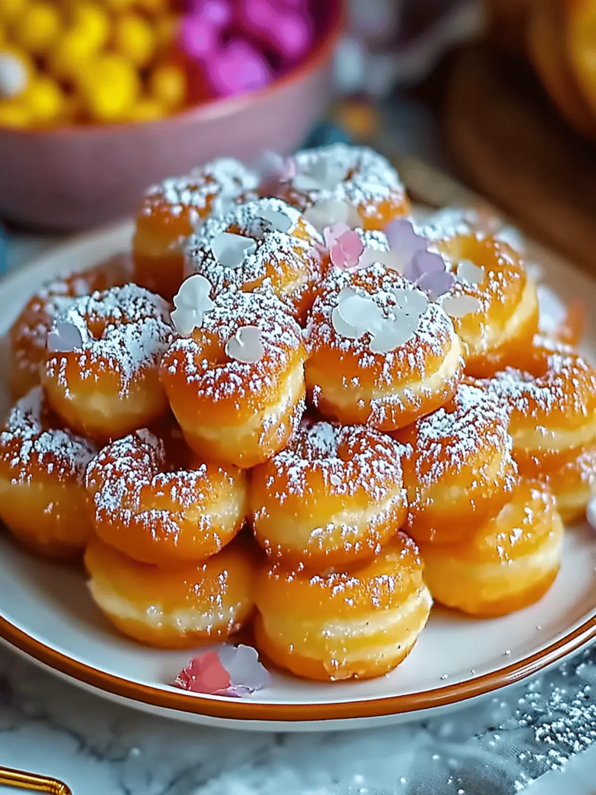 Funnel Cake Donut
