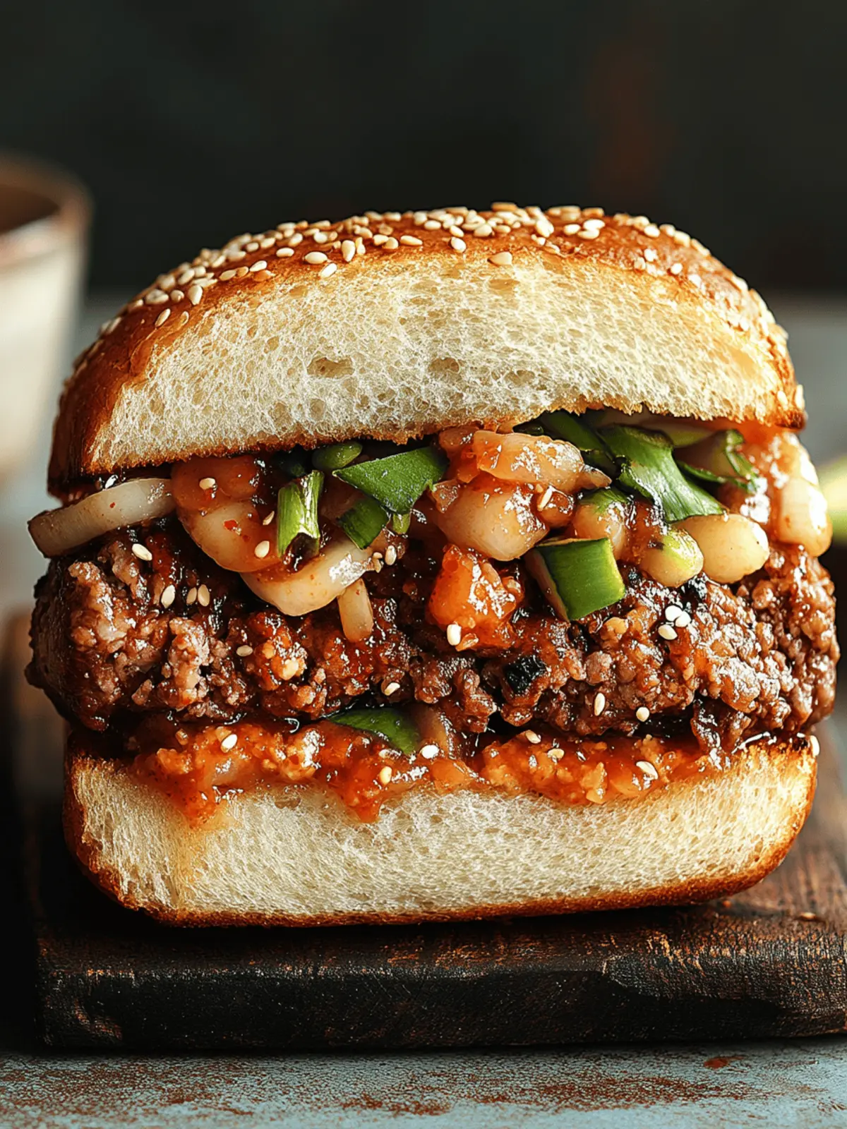 Bulgogi Meatloaf Sandwich