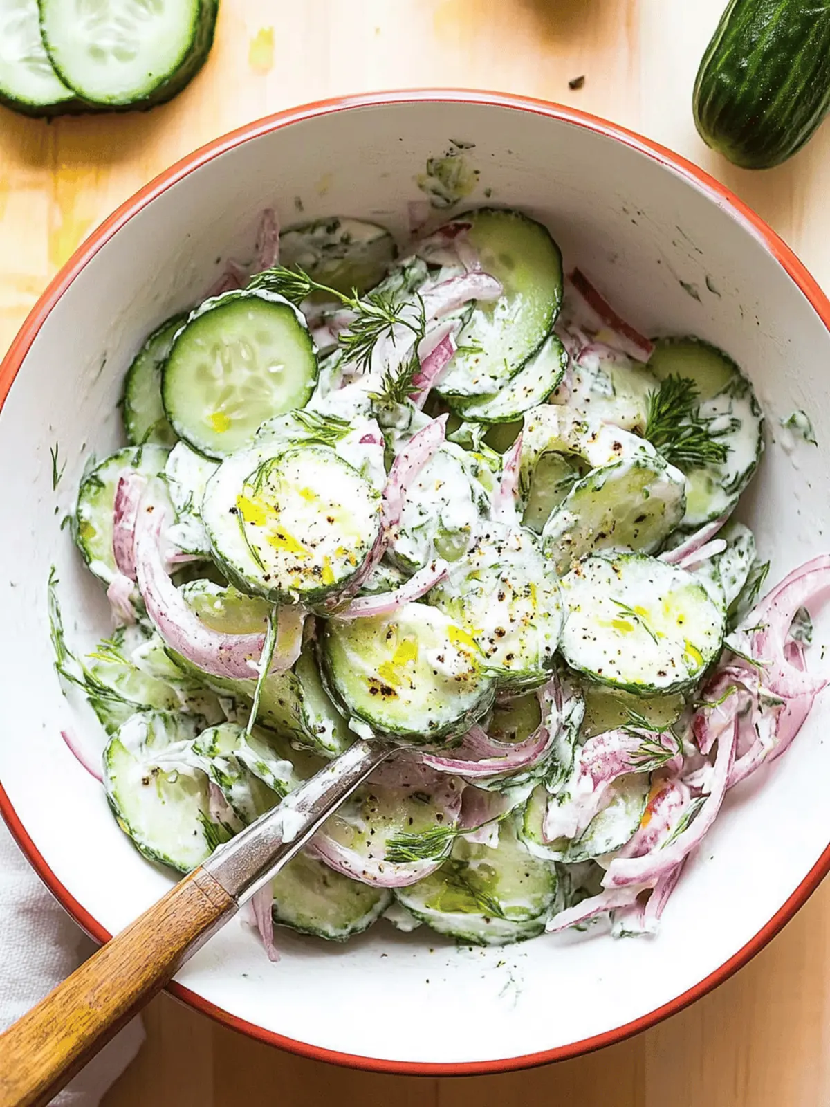 Greek Cucumber Salad