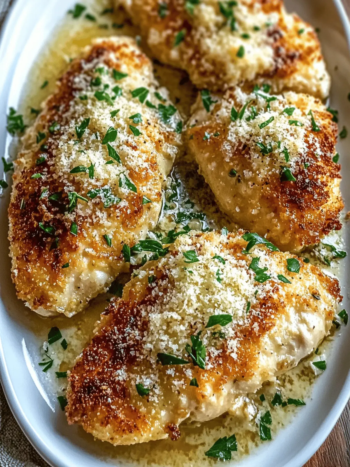 Garlic Parmesan Chicken Bake