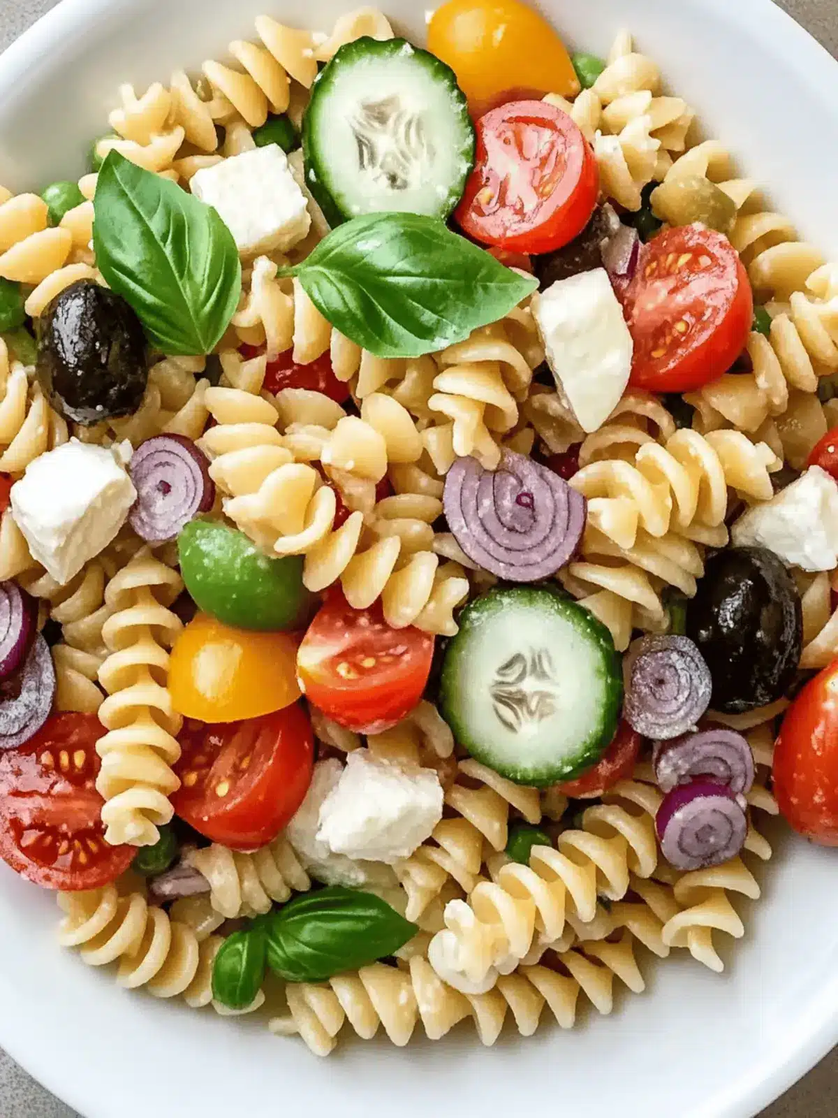 Tri Color Pasta Salad