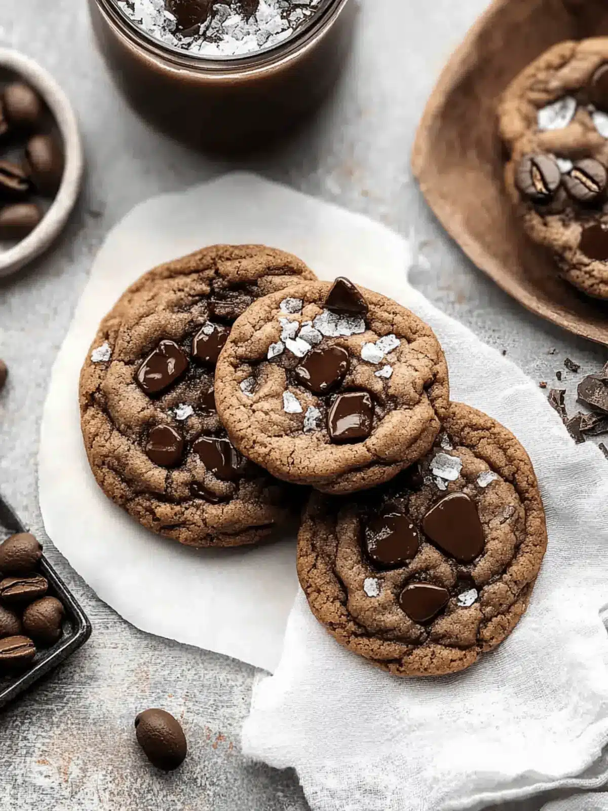 Chewy Chocolate Espresso Cookies