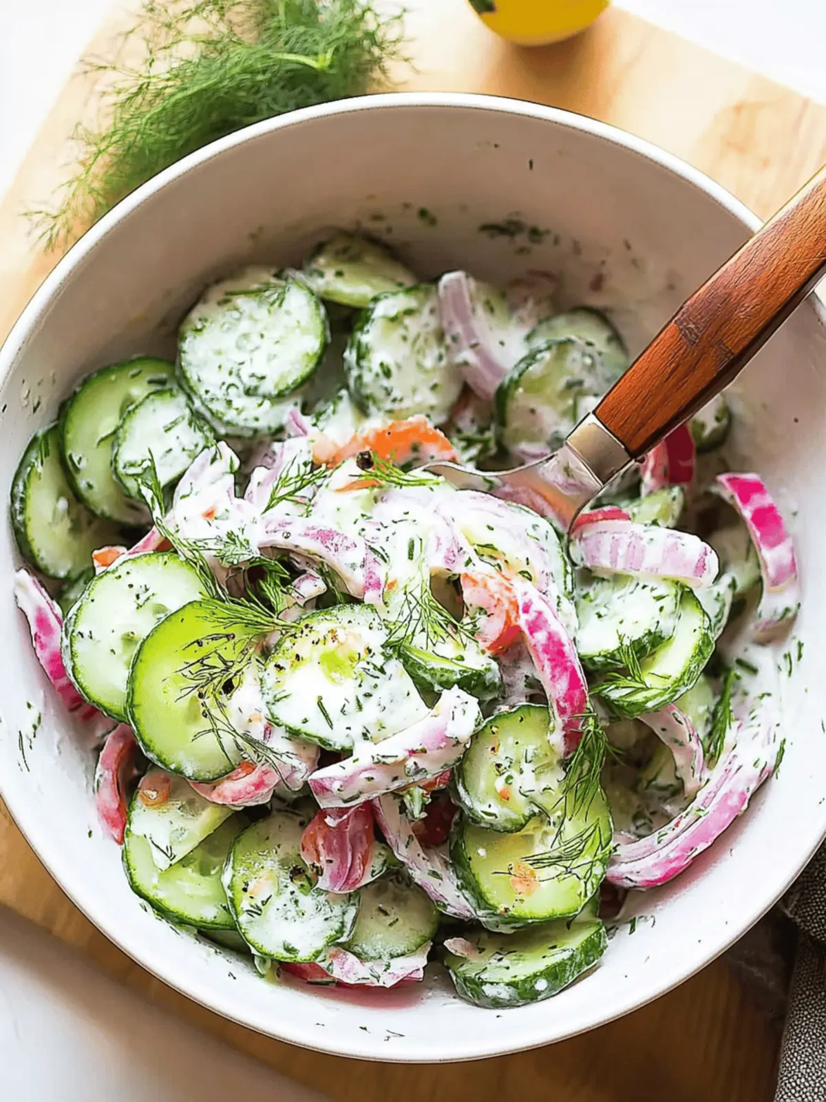 Greek Cucumber Salad