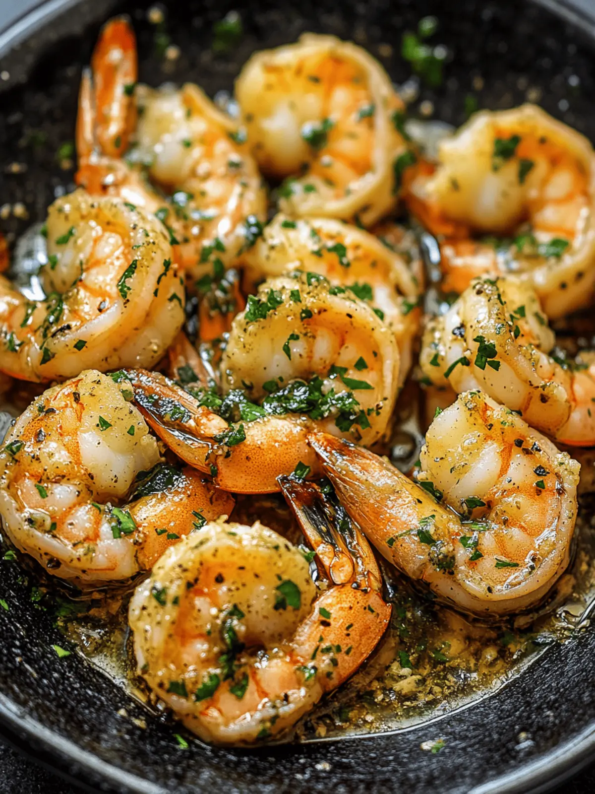 Garlic Butter Sautéed Shrimp