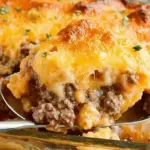Cheddar Bay Ground Beef Cobbler
