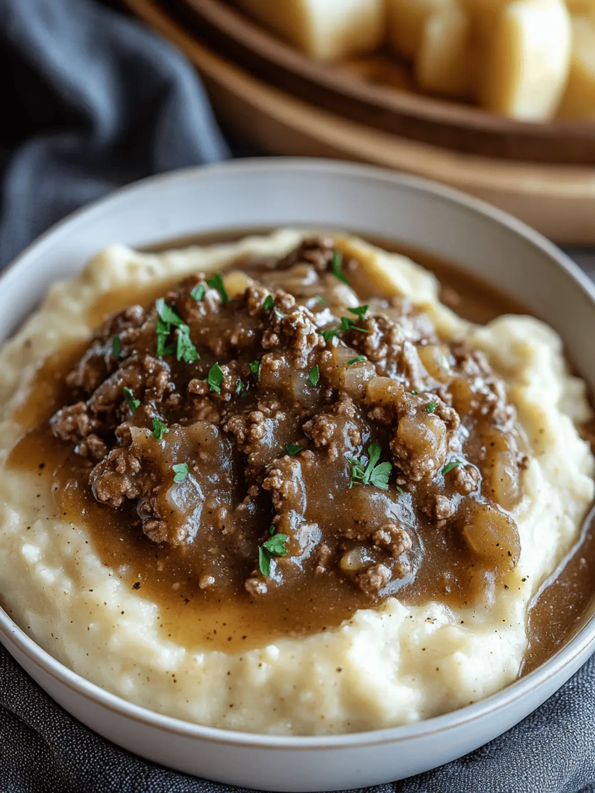 Ground Beef and Gravy