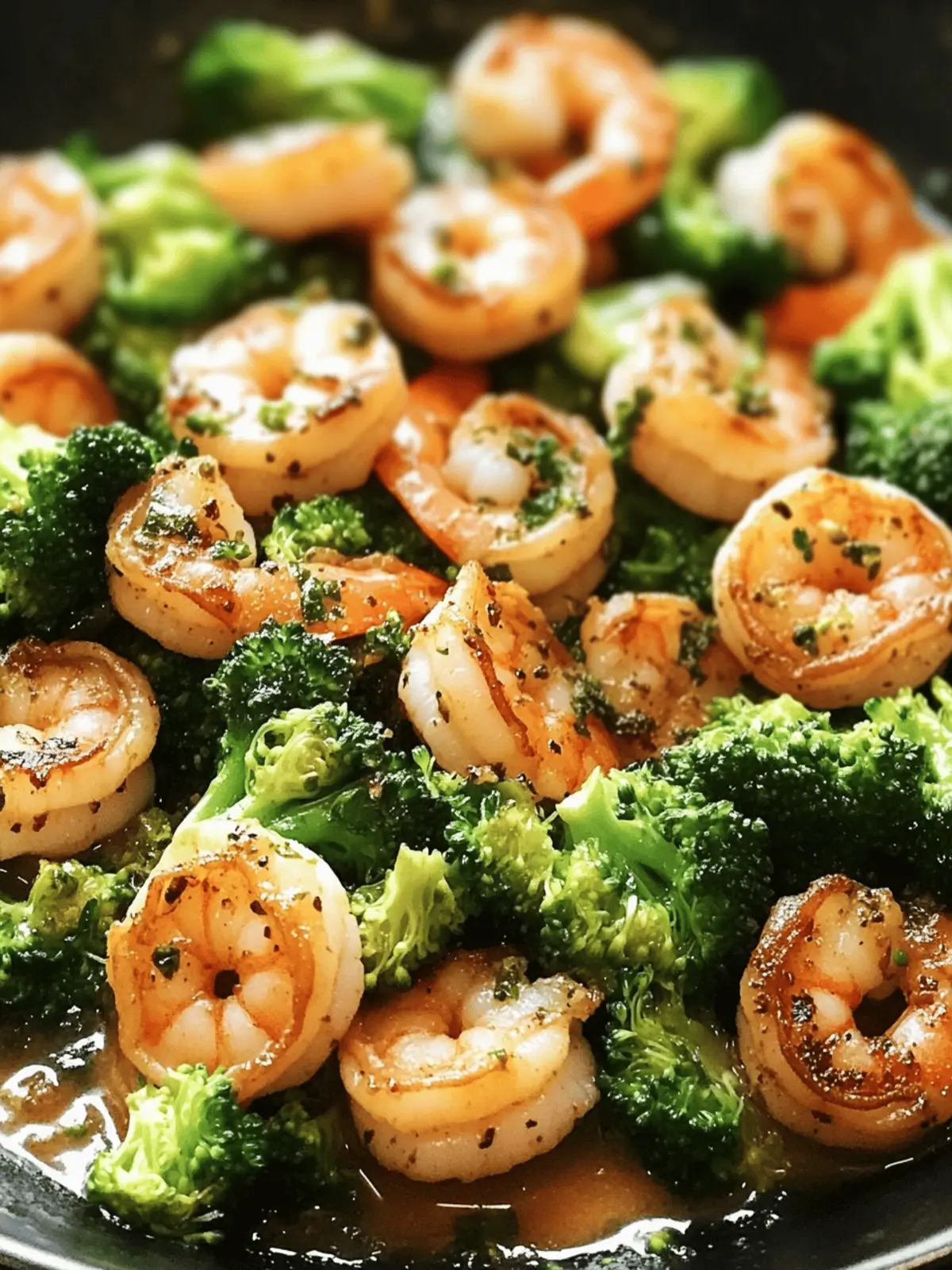 Garlic Butter Shrimp Sausage and Broccoli