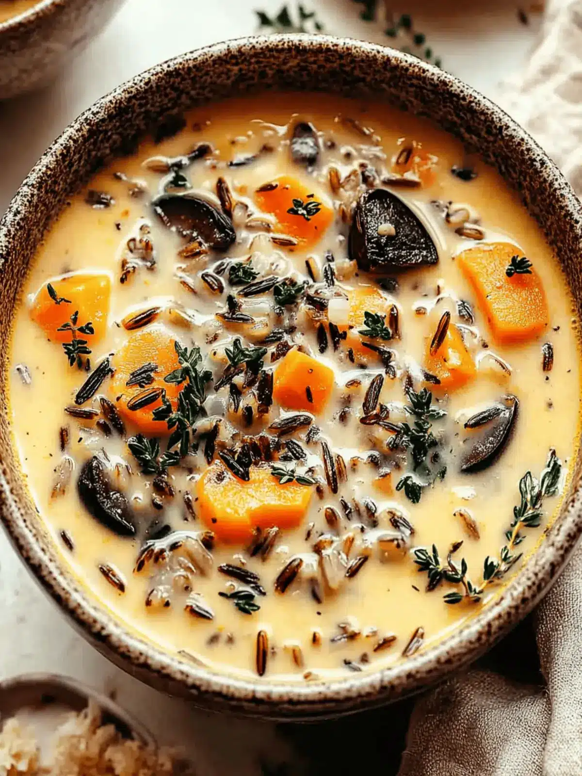 Autumn Wild Rice Soup