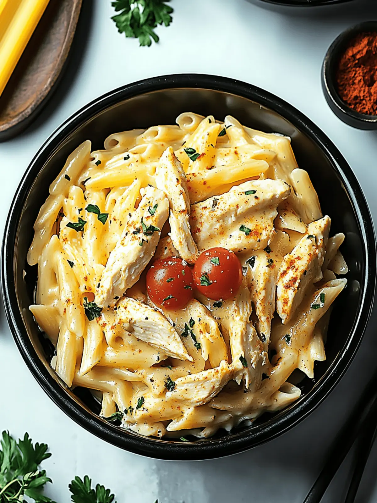 Crock Pot Creamy Cajun Chicken Pasta