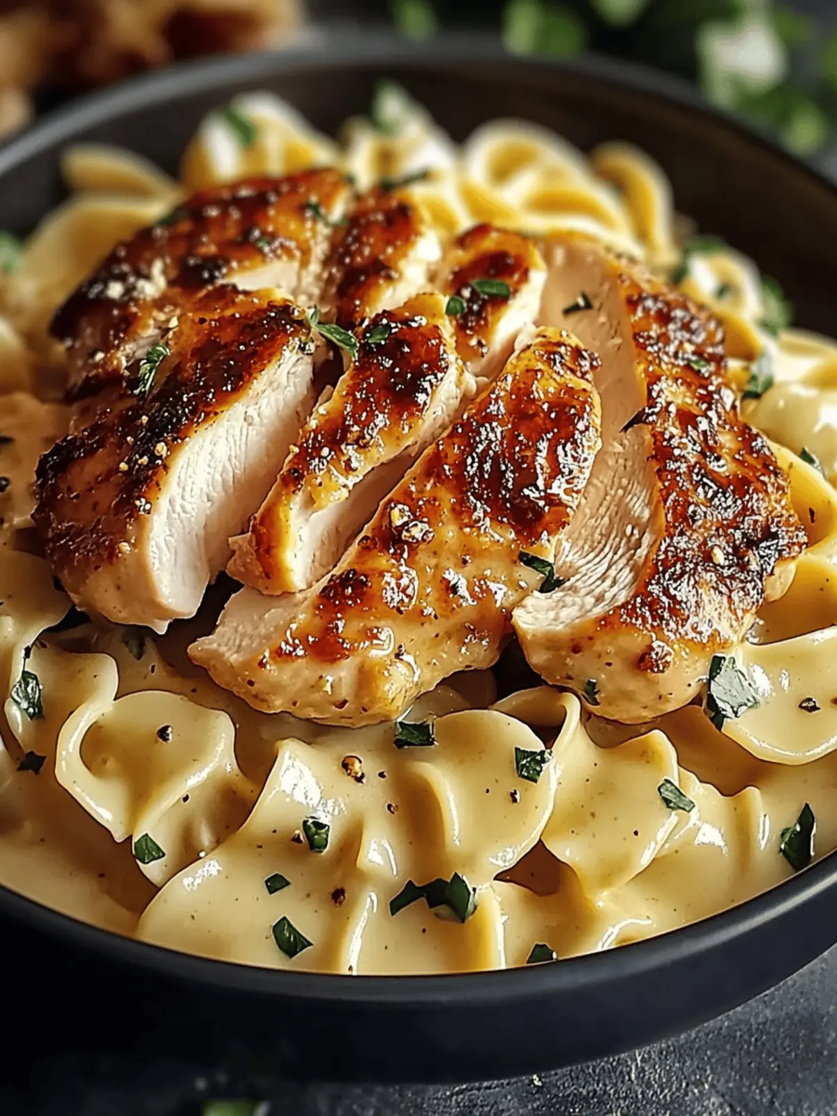 Buttered Noodles & Chicken