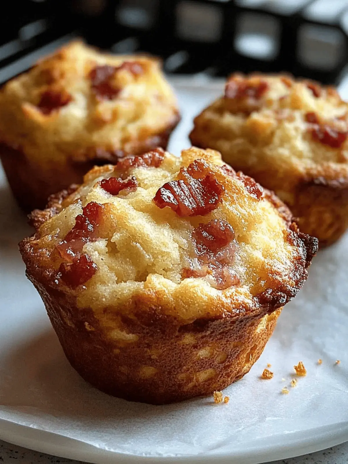 Maple Bacon Pancake Muffins