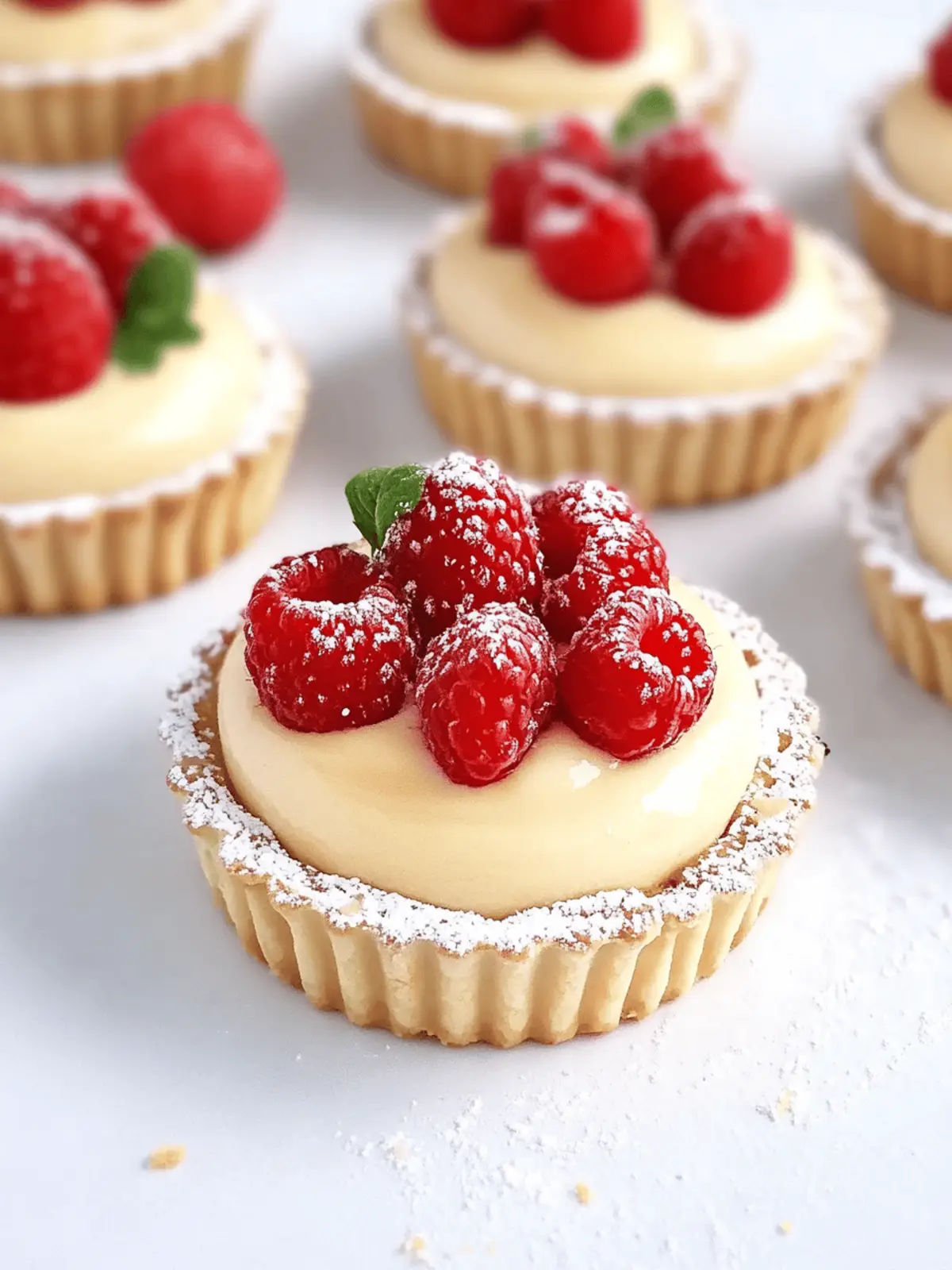 Rich White Chocolate Mousse Tart