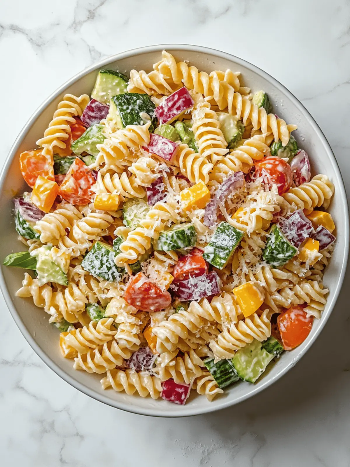 Pasta Salad With Vegetables