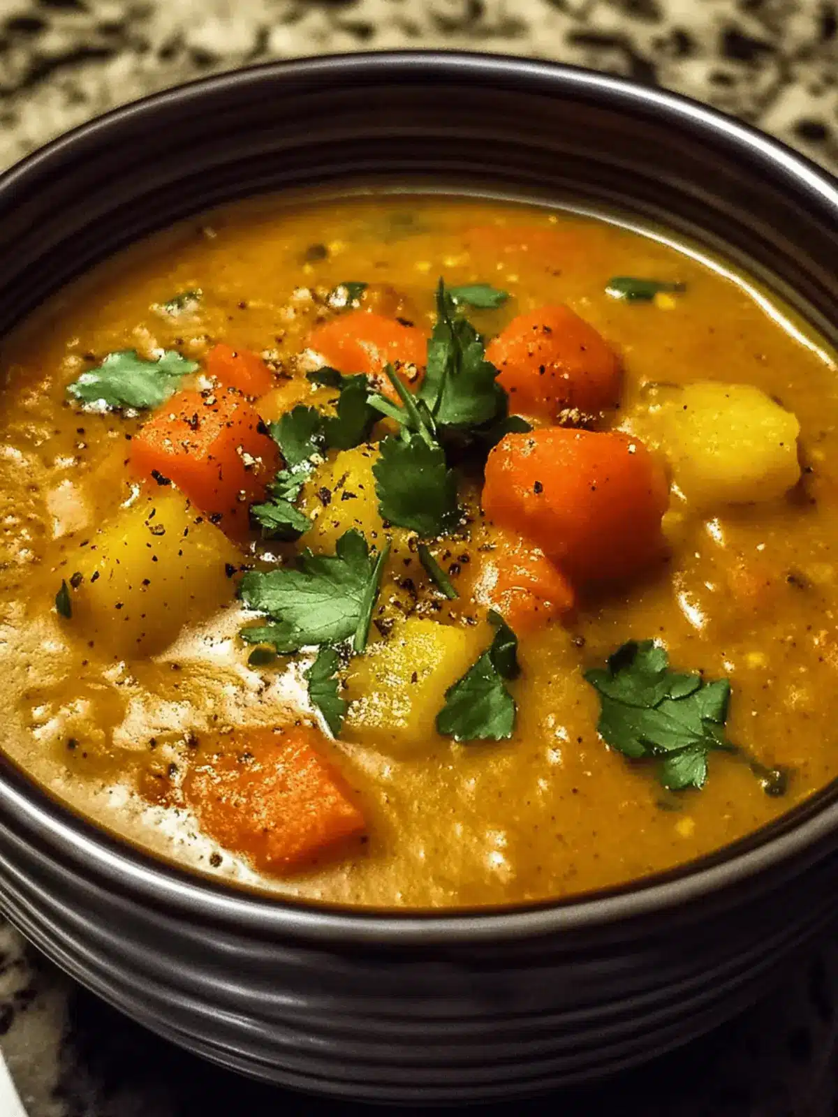 Winter mulligatawny