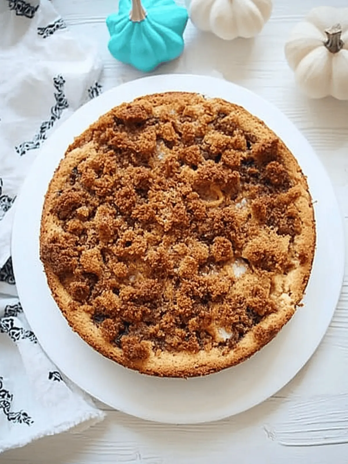 Pumpkin Coffee Cake