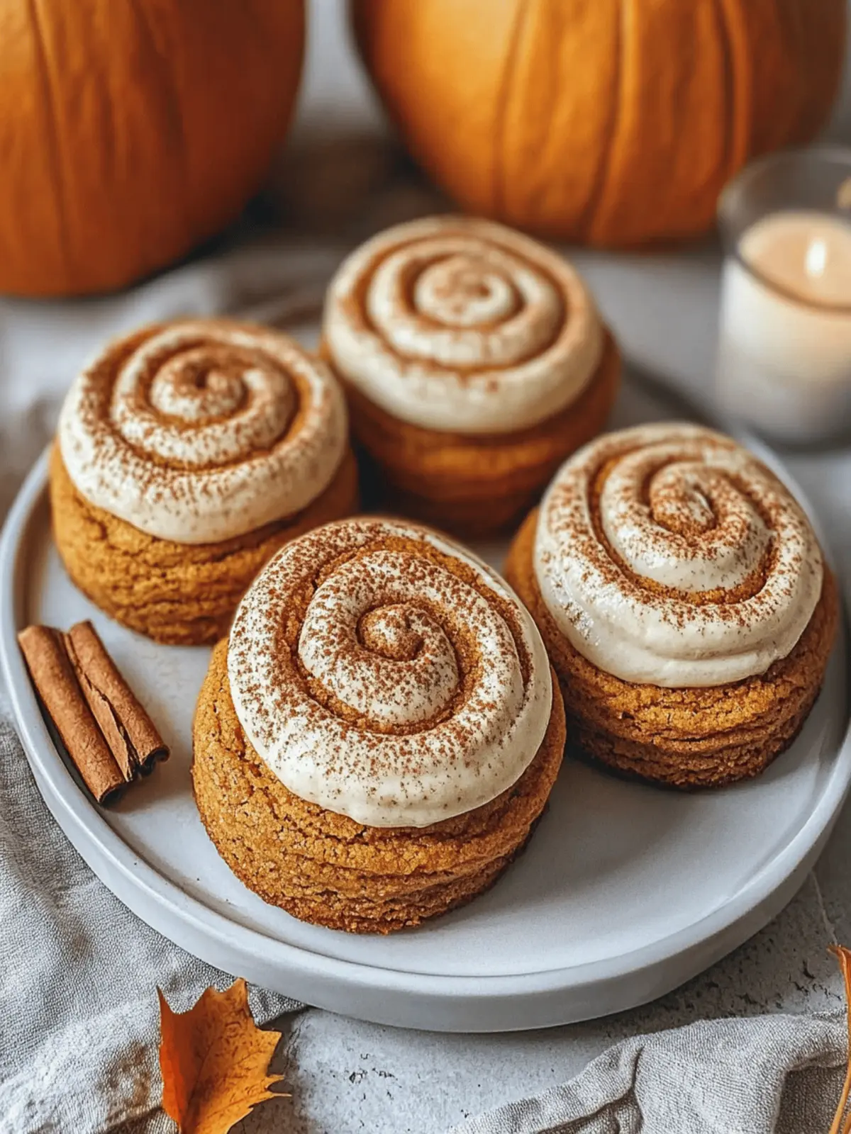 Soft Pumpkin Cookies