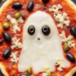Ghost Pizza for Halloween