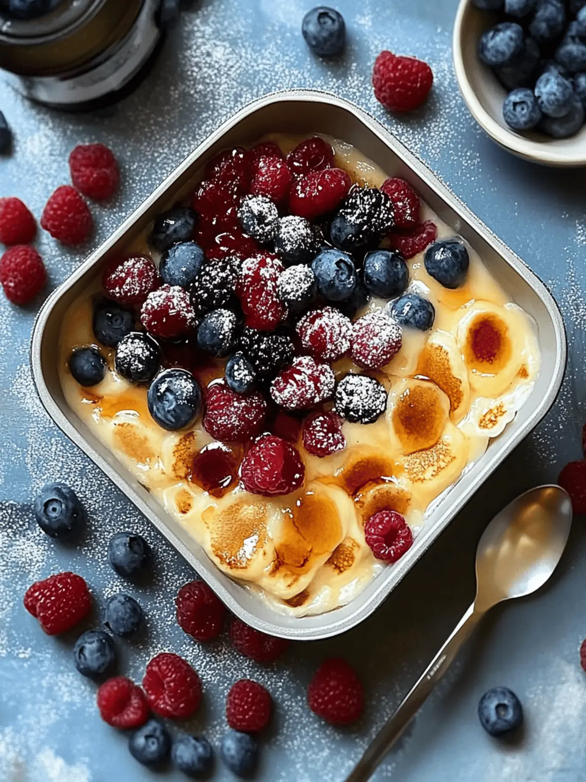 High Protein Pancake Bowl
