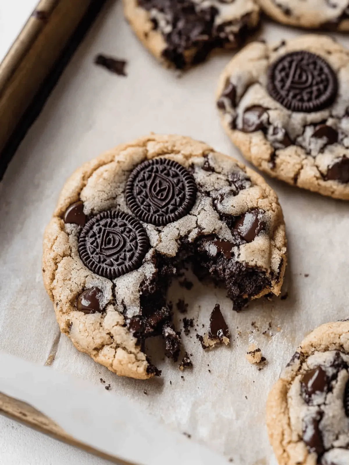 Oreo Chocolate Chip Cookies
