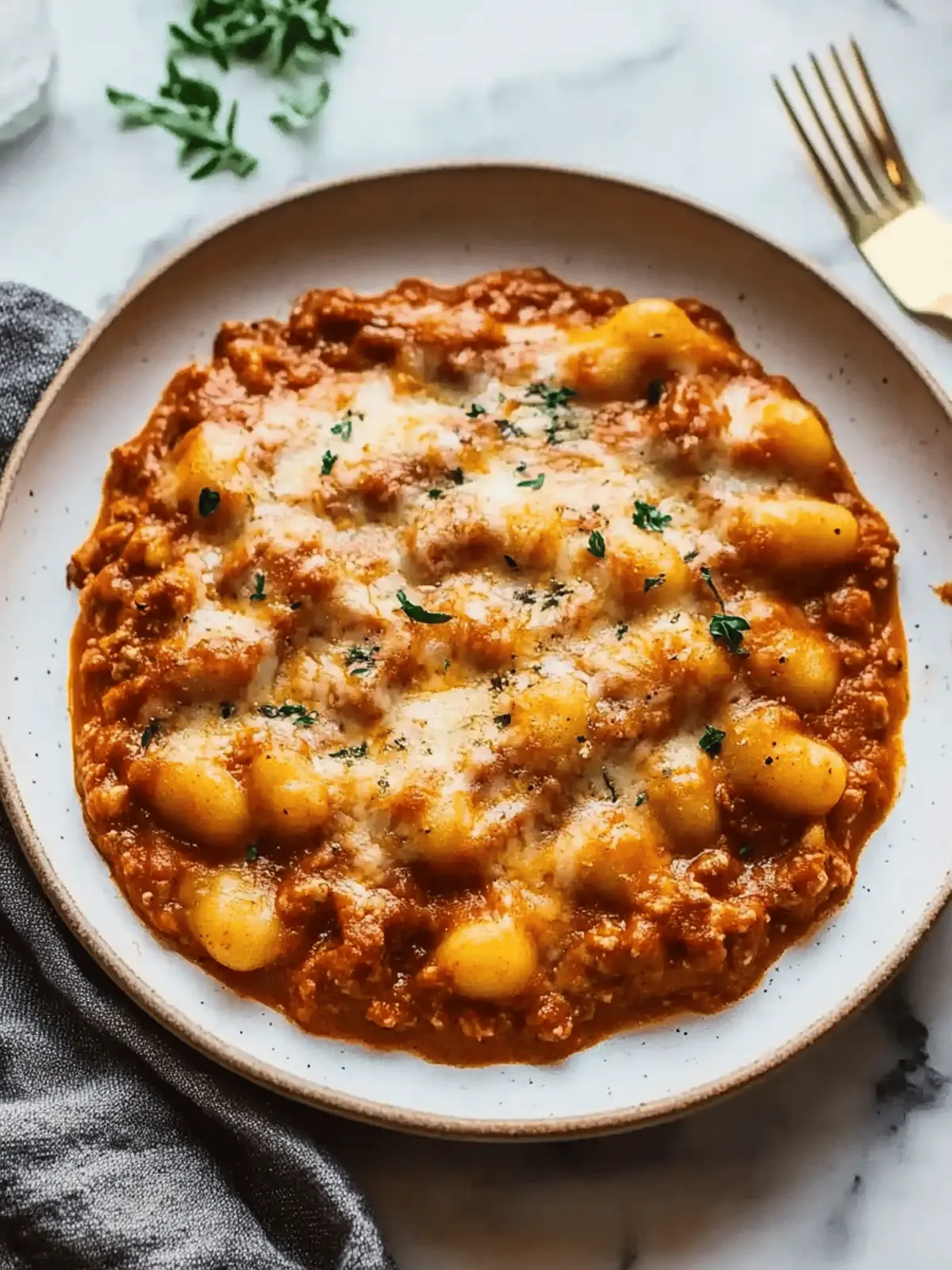 Stovetop Gnocchi Lasagna