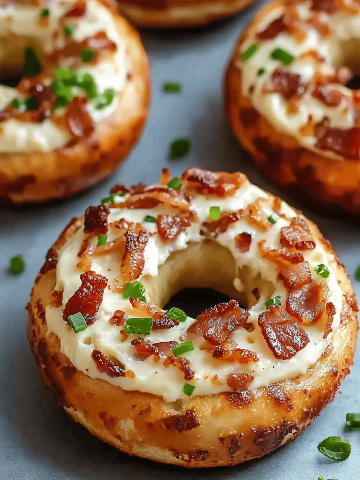 Bacon Cream Cheese Bagels: Epic Breakfast Bliss Awaits 3 Bacon Cream Cheese Bagels