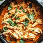 Crockpot Buffalo Chicken