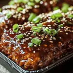 Sweet & Spicy Korean BBQ Meatloaf