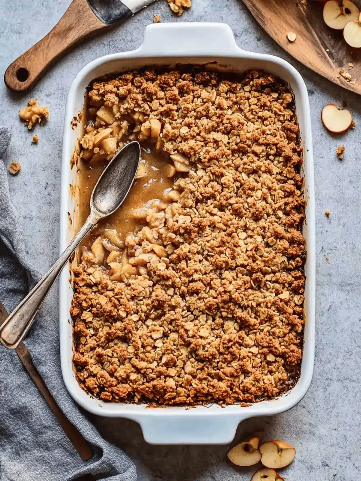 Vegan Apple Crumble