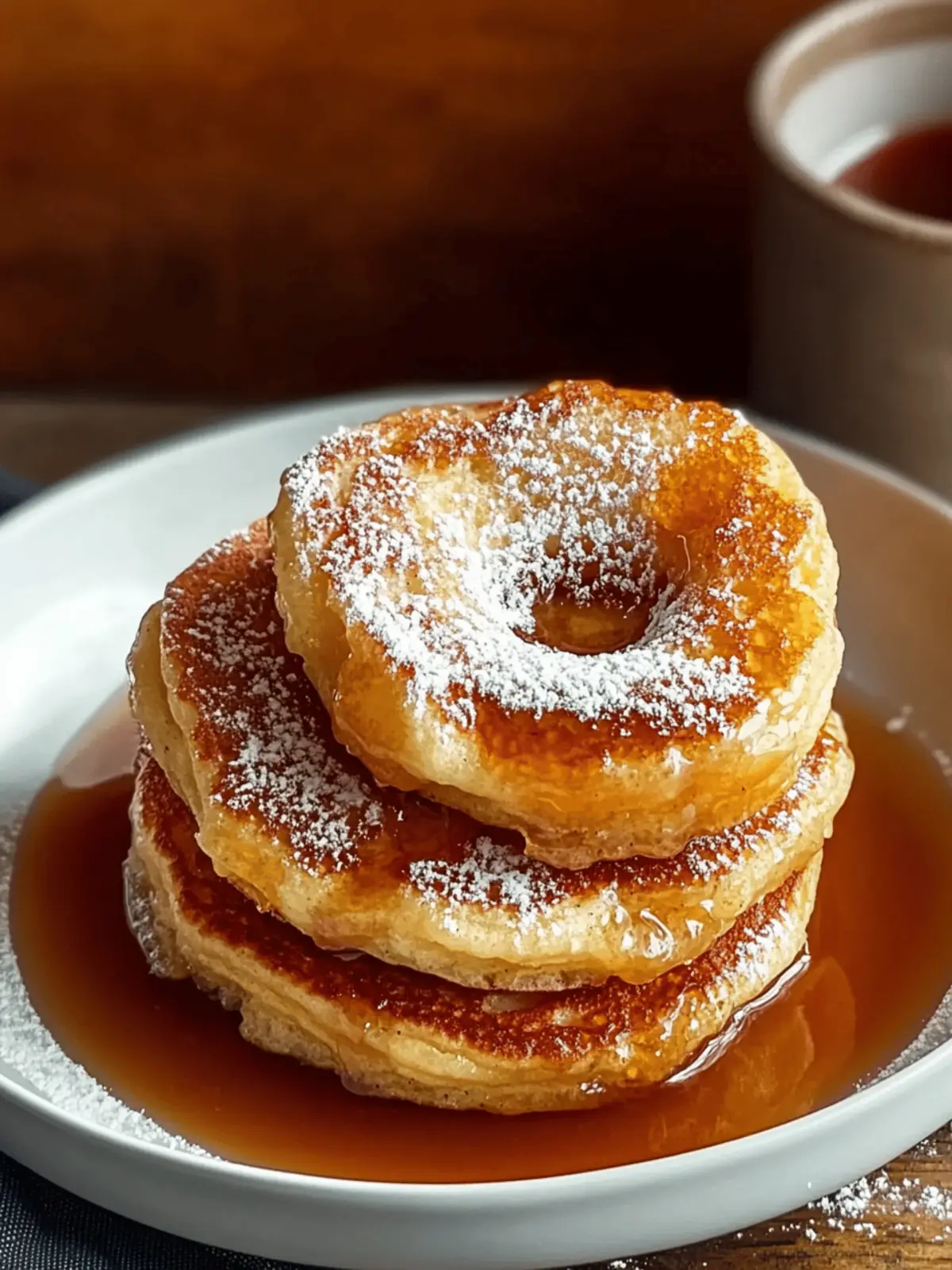 Apple Cider Donut Pancakes
