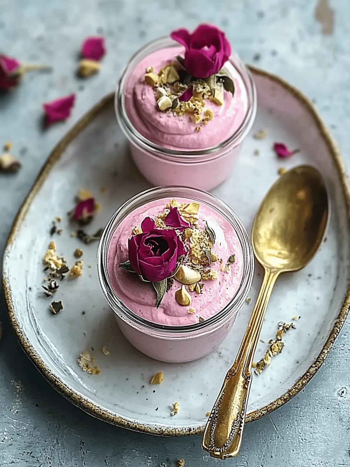 Rose Gulkand Shrikhand Cups: Indulge in a 10-Minute Treat 2 Rose Gulkand Shrikhand Cups