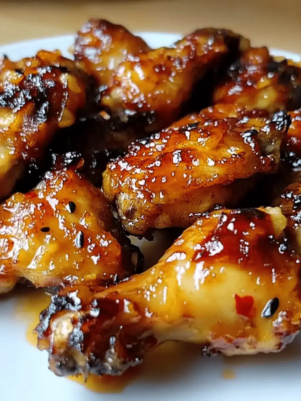 Sticky Pineapple-Teriyaki Chicken Wings