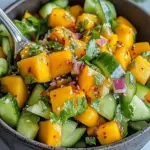 Mango Cucumber Salad with Chili Lime