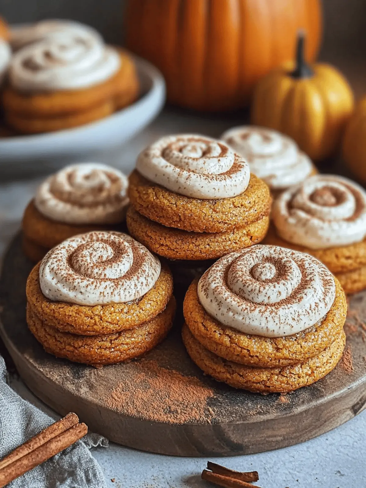 Soft Pumpkin Cookies