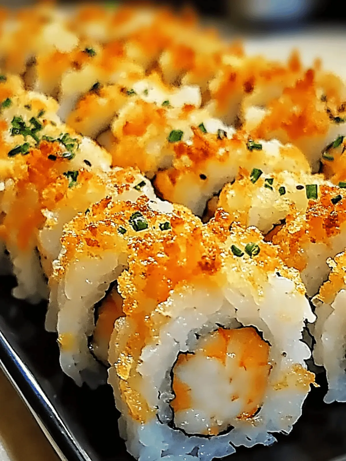Shrimp Tempura Sushi Bake