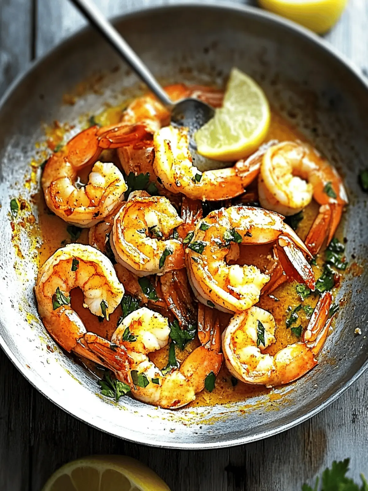 Spicy Drunken Shrimp