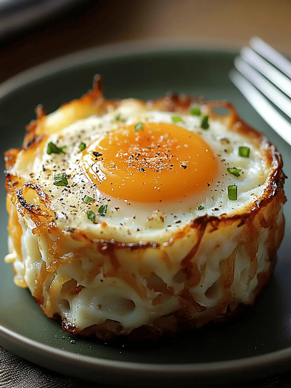 Baked Eggs Napoleon