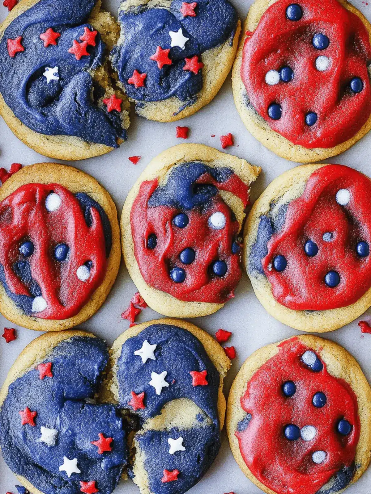 4th of July Cookies
