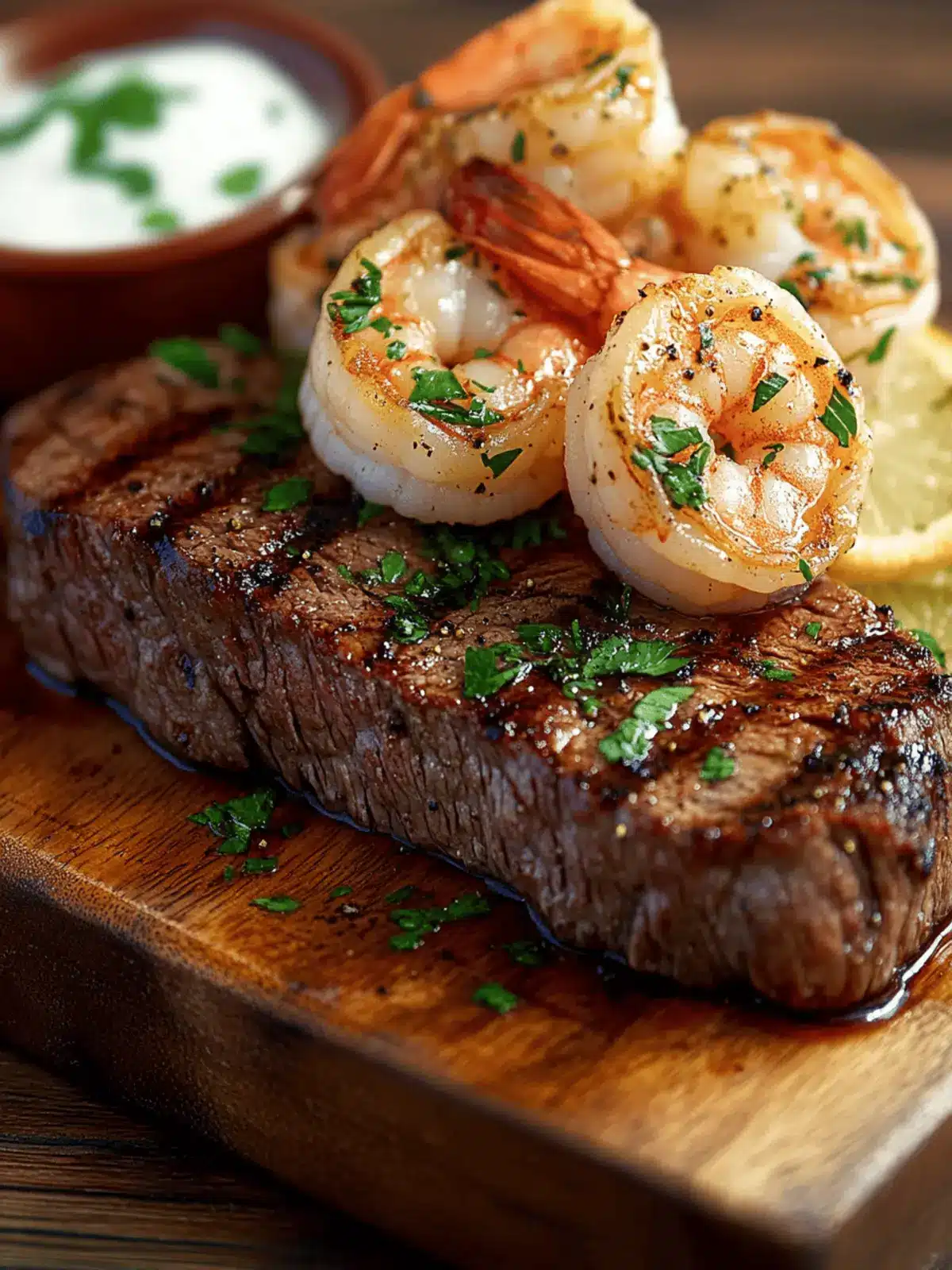 Steak and Shrimp