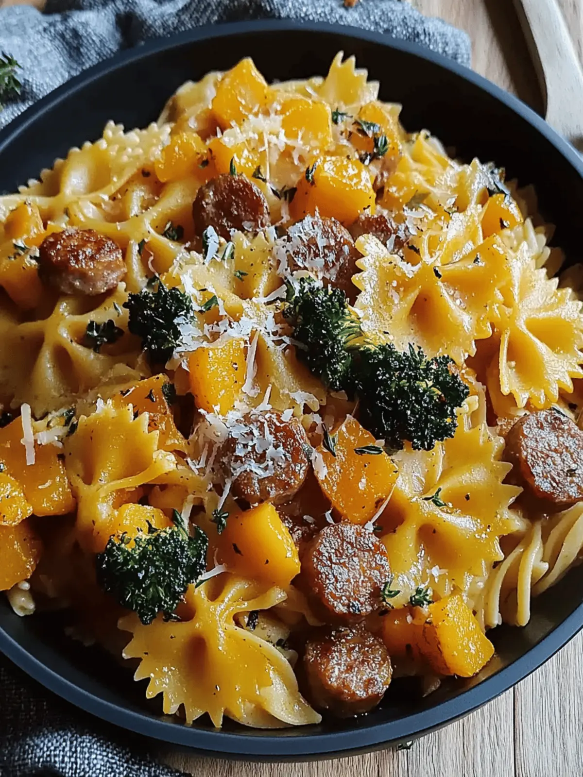 Autumn Sausage Pasta Squash: Cozy Comfort for Chilly Nights 2 Autumn Sausage Pasta Squash