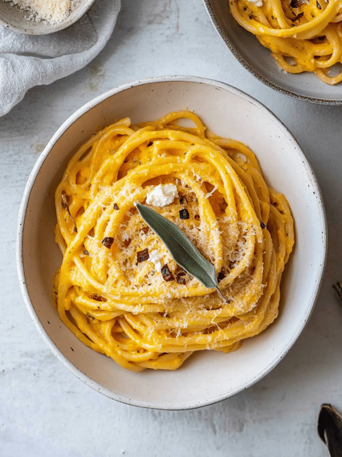 Pumpkin Ricotta Pasta