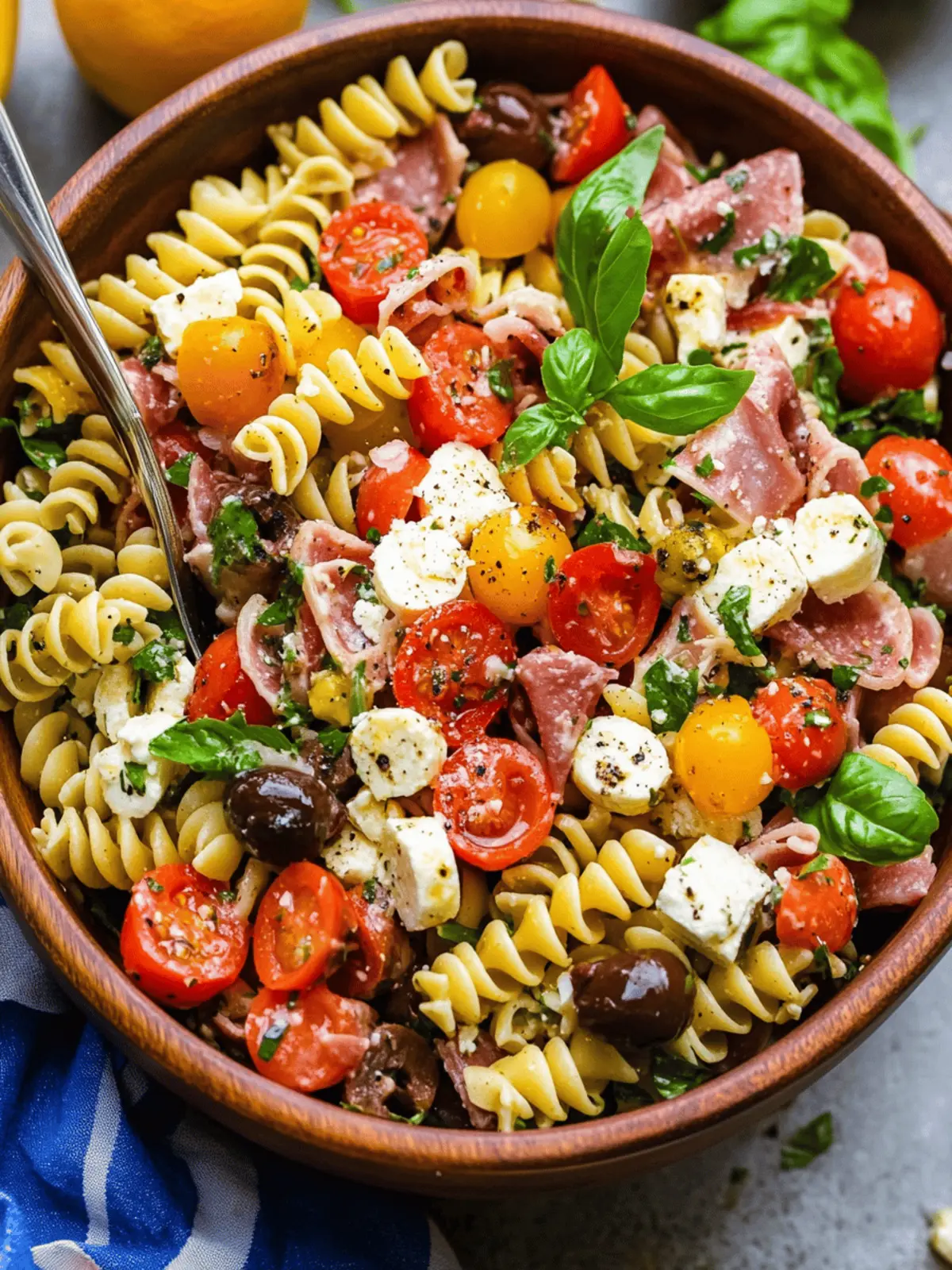 Italian Antipasto Pasta Salad