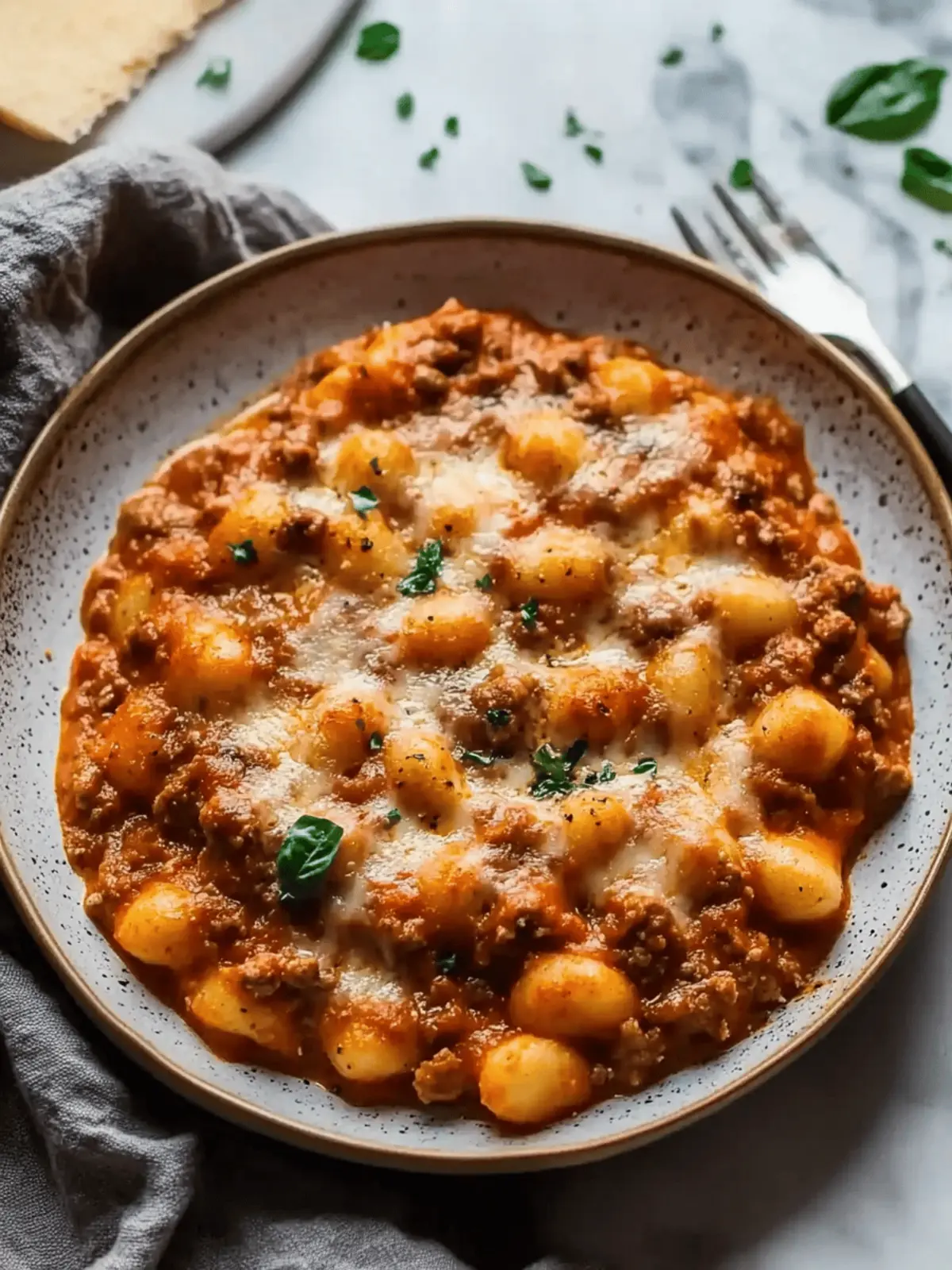 Stovetop Gnocchi Lasagna