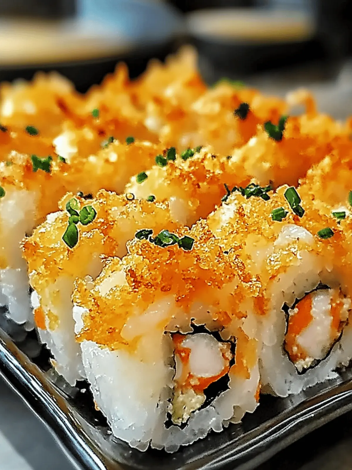 Shrimp Tempura Sushi Bake